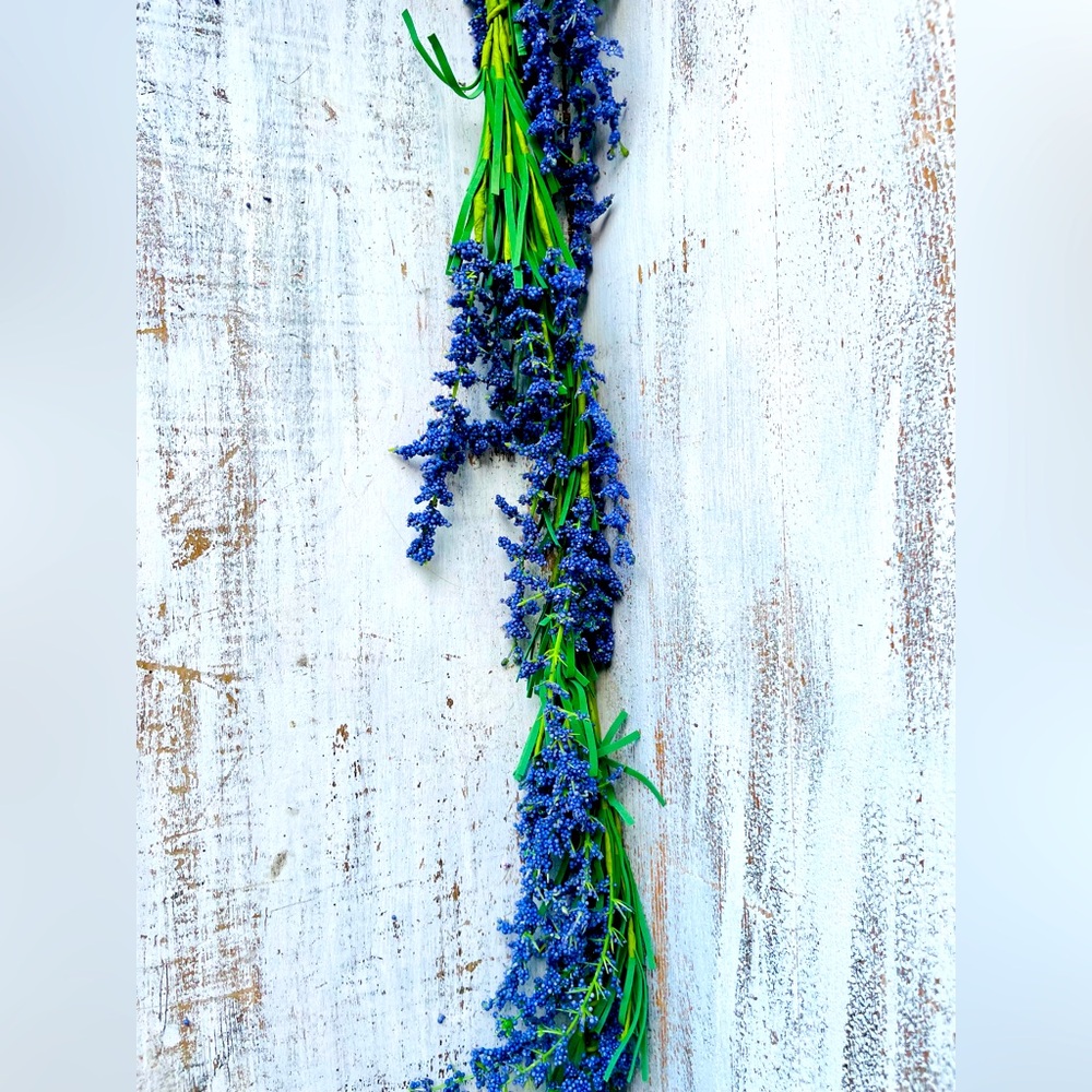 *Purple Astilbe Garland 5 ft
